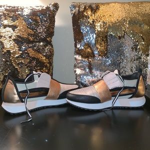 Like New Multicolored Steve Maddens!